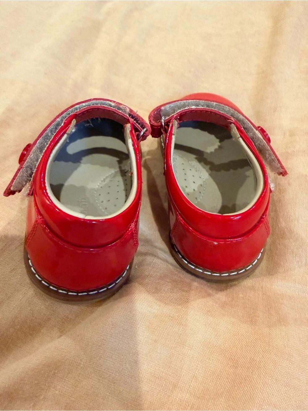 Elephantito Red Patent Mary Jane Shoes for Kids